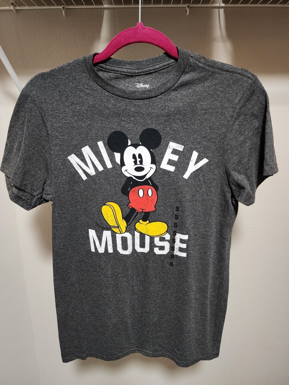 Disney Mickey Mouse Gray Tee